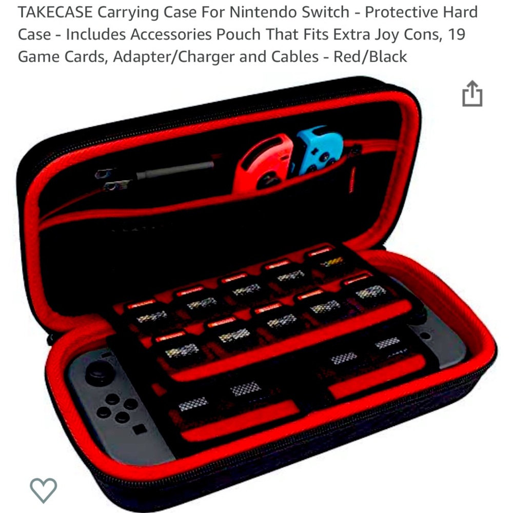 Nintendo switch travel case. New with tags